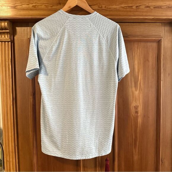 Patagonia Men's Sky Blue Short Sleeve Tee - Picture 2 of 8